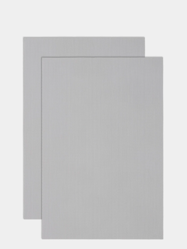 Набор салфеток сервировочных DeNASTIA "Талисман", 45x30 см, серый (2шт.)