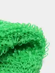 Салатовый мочалка для тела