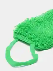 Салатовый мочалка для тела