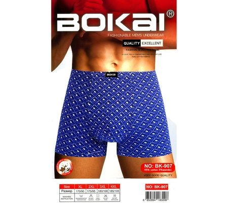 Мужские трусы боксеры  Bokai BK-907