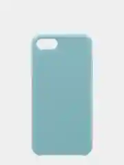 Голубой чехол Silicone Case для iPhone 7/8, прорезиненный