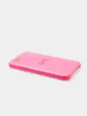 Тёмно-розовый чехол Silicone Case для iPhone 7/8, прорезиненный