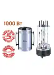 Шашлычница ЧУДЕСНИЦА ЭШ-1005, электрическая 1000 Вт, 5 шампуров