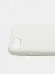 Белый чехол Silicone Case для iPhone 7/8, прорезиненный