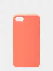 Коралловый чехол Silicone Case для iPhone 7/8, прорезиненный