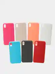 Чехол Silicone Case для iPhone XR, прорезиненный