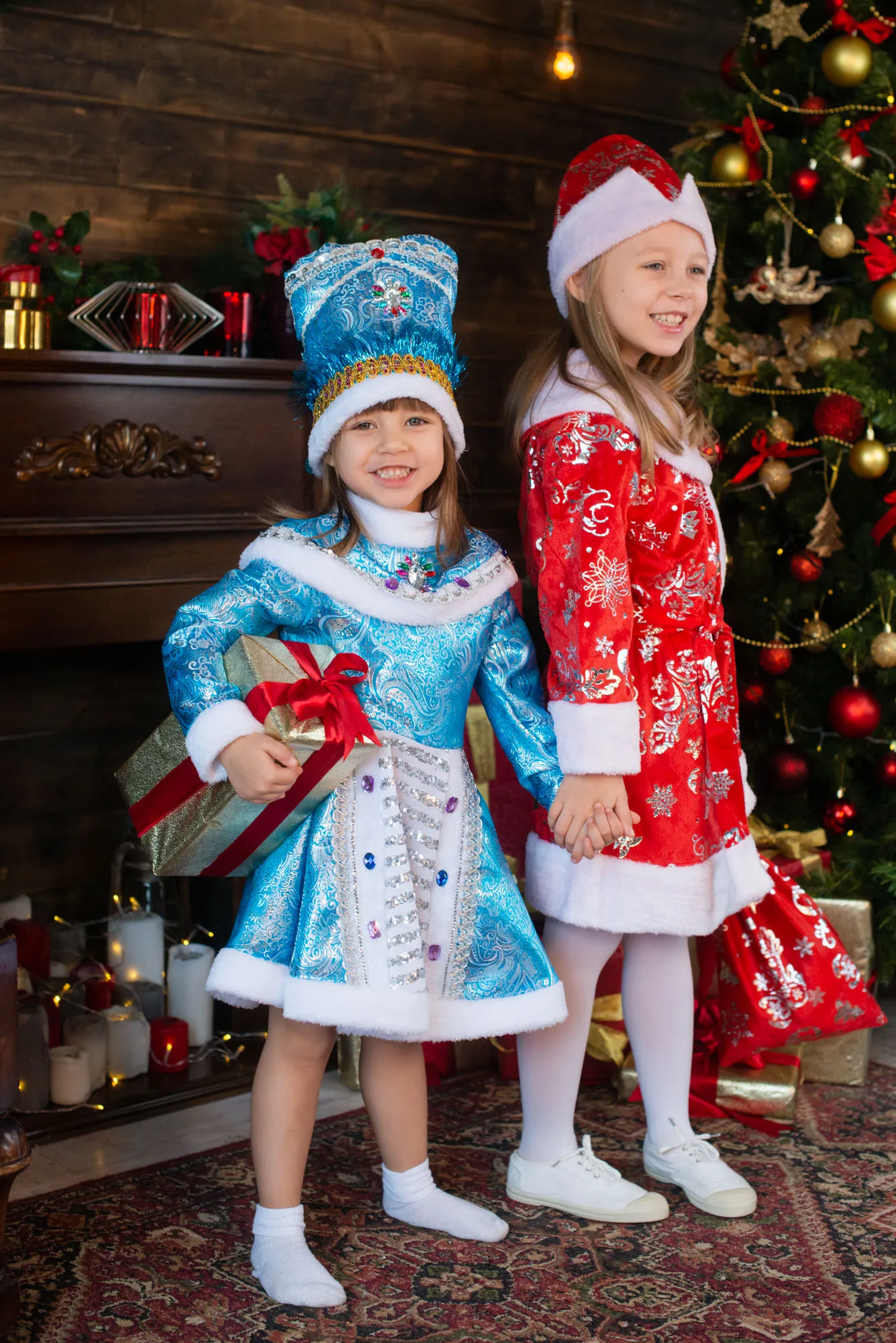 Где взять костюмы Снегурочки на Новый год для взрослого и ребенка