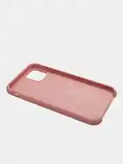 Розовый чехол Silicone Case для iPhone 11, прорезиненный