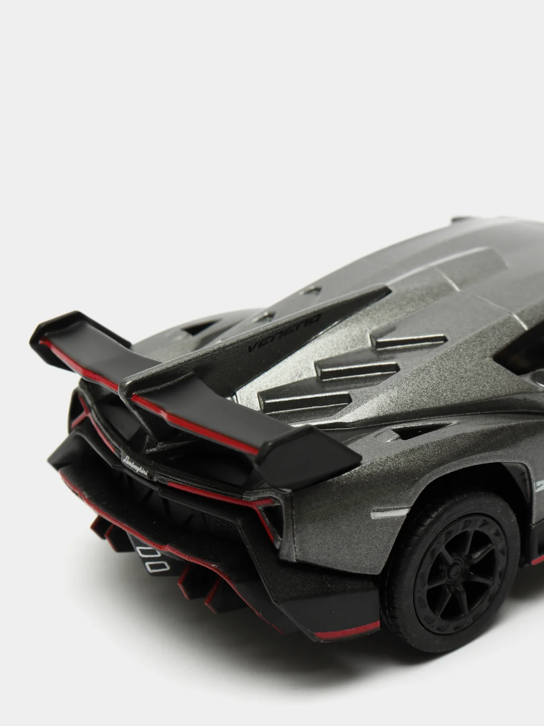 Серый lamborghini Veneno KINSMART KT5367D