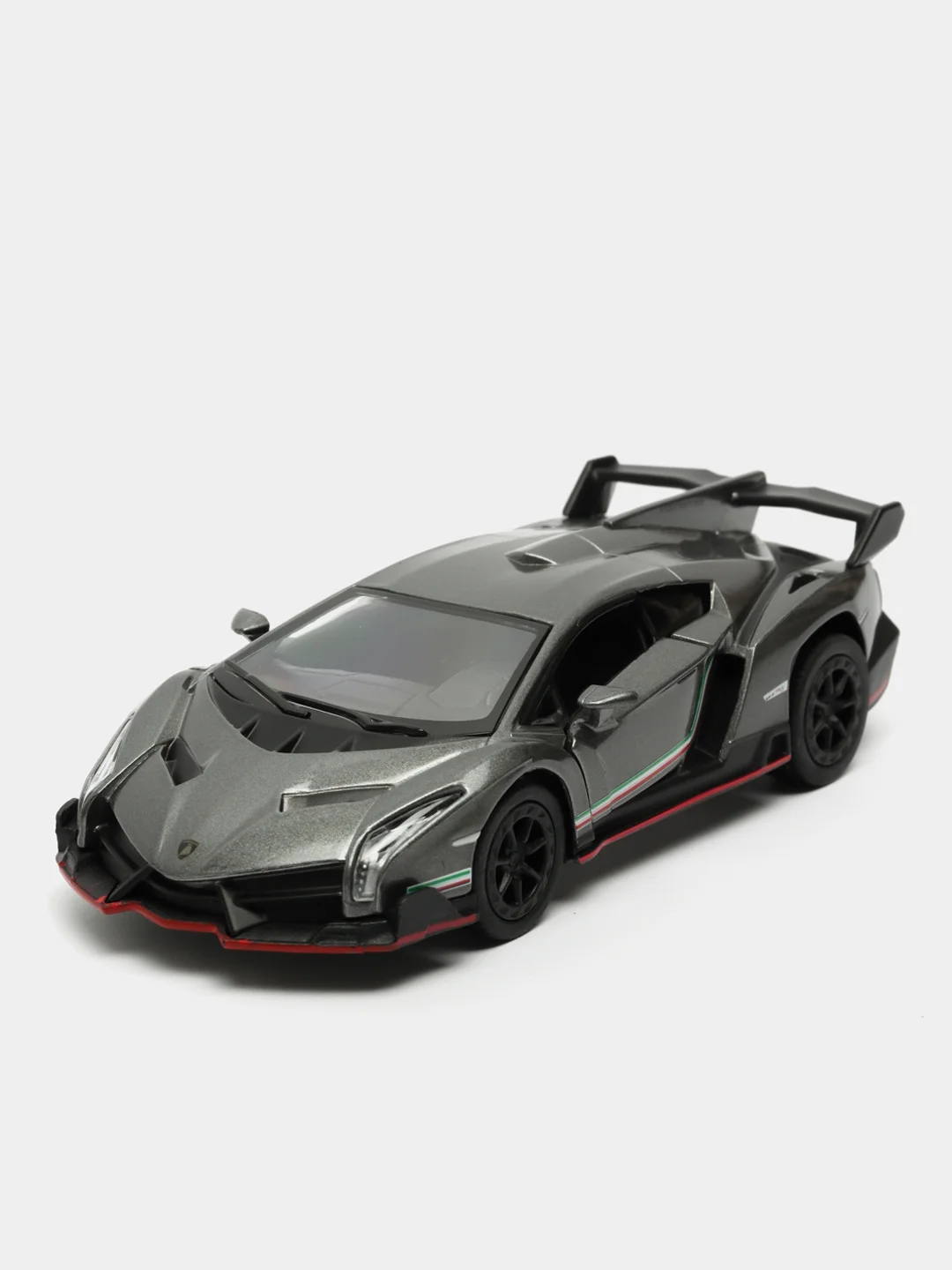 Серый lamborghini Veneno KINSMART KT5367D