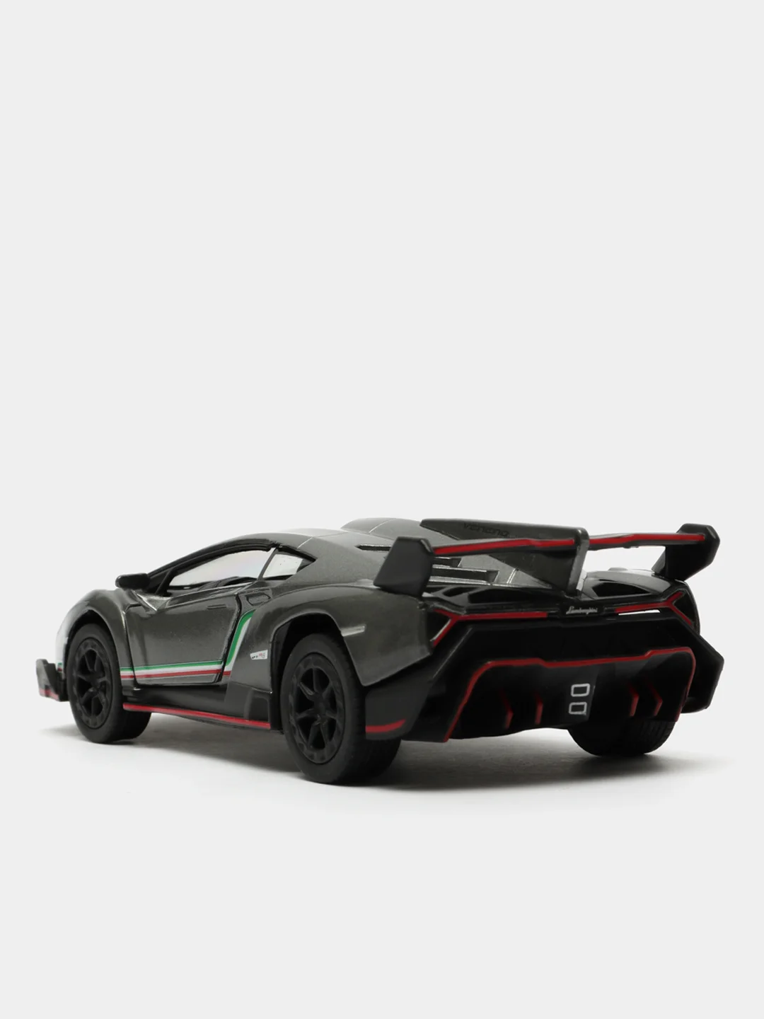 Серый lamborghini Veneno KINSMART KT5367D
