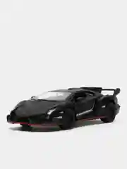 Черный lamborghini Veneno KINSMART KT5367D