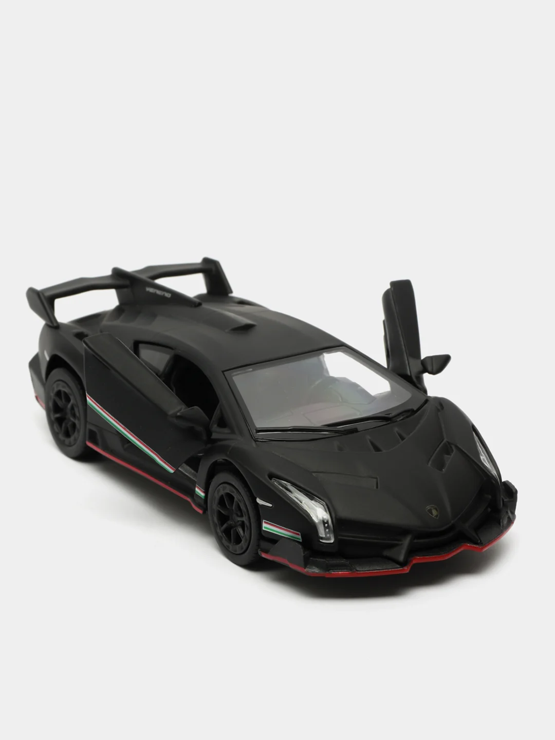 Черный lamborghini Veneno KINSMART KT5367D