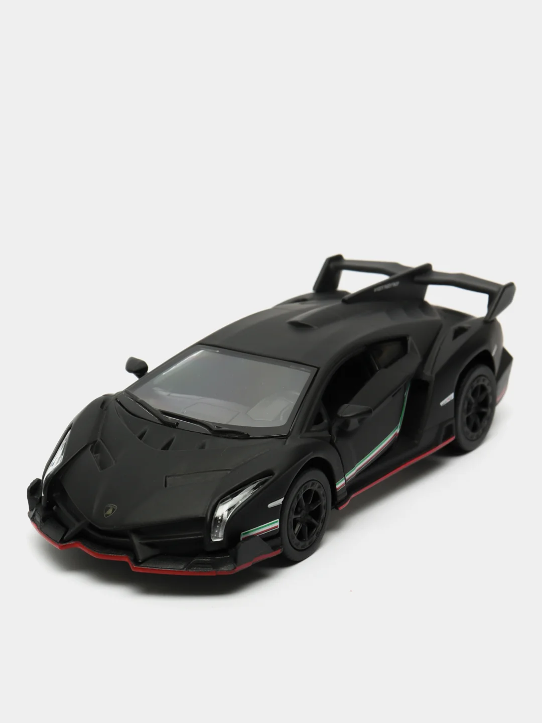 Черный lamborghini Veneno KINSMART KT5367D