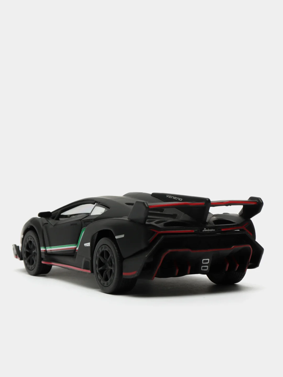 Черный lamborghini Veneno KINSMART KT5367D