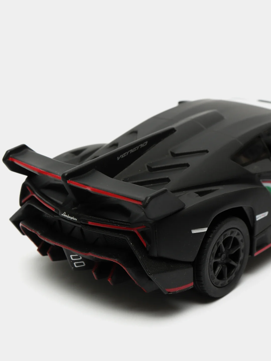 Черный lamborghini Veneno KINSMART KT5367D