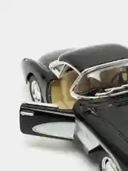Черный металлическая машинка 1:34 Chevrolet Corvette 1957 KT5316D