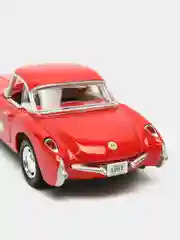 Красный металлическая машинка 1:34 Chevrolet Corvette 1957 KT5316D