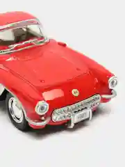 Красный металлическая машинка 1:34 Chevrolet Corvette 1957 KT5316D