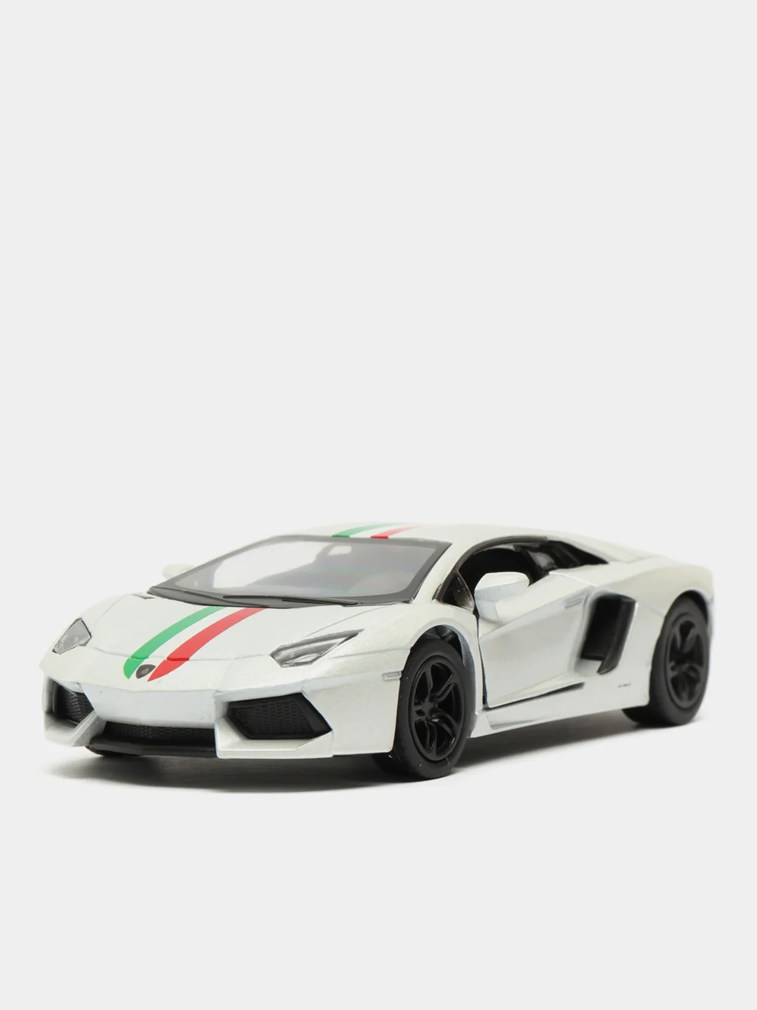 Белый металлическая машинка 1:36 Lamborghini Aventador LP 700-4 KT5355DF