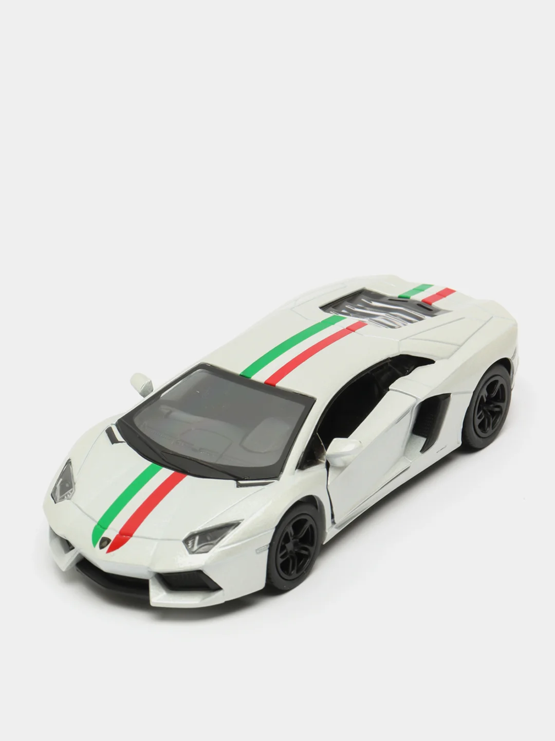 Белый металлическая машинка 1:36 Lamborghini Aventador LP 700-4 KT5355DF