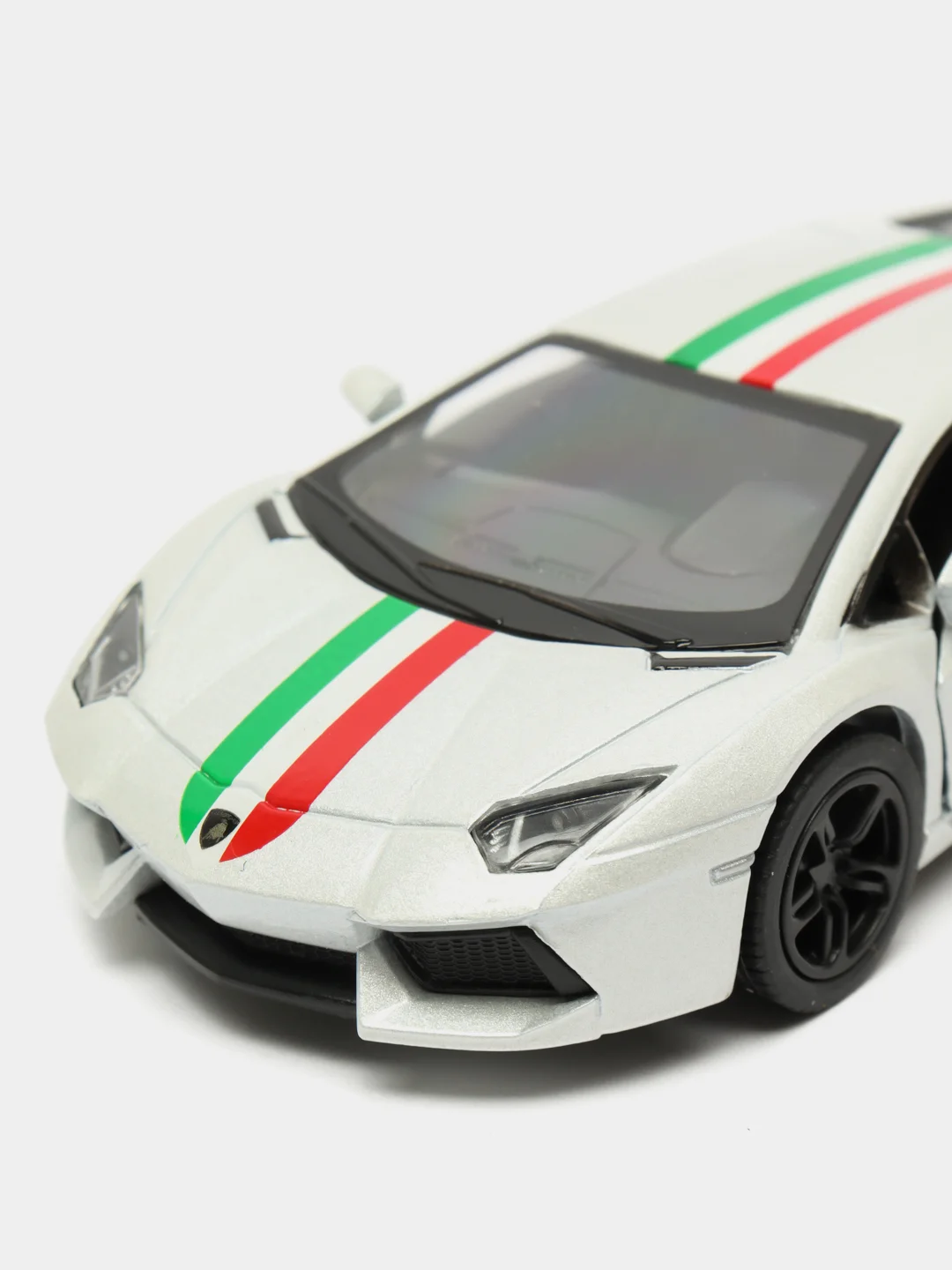 Белый металлическая машинка 1:36 Lamborghini Aventador LP 700-4 KT5355DF