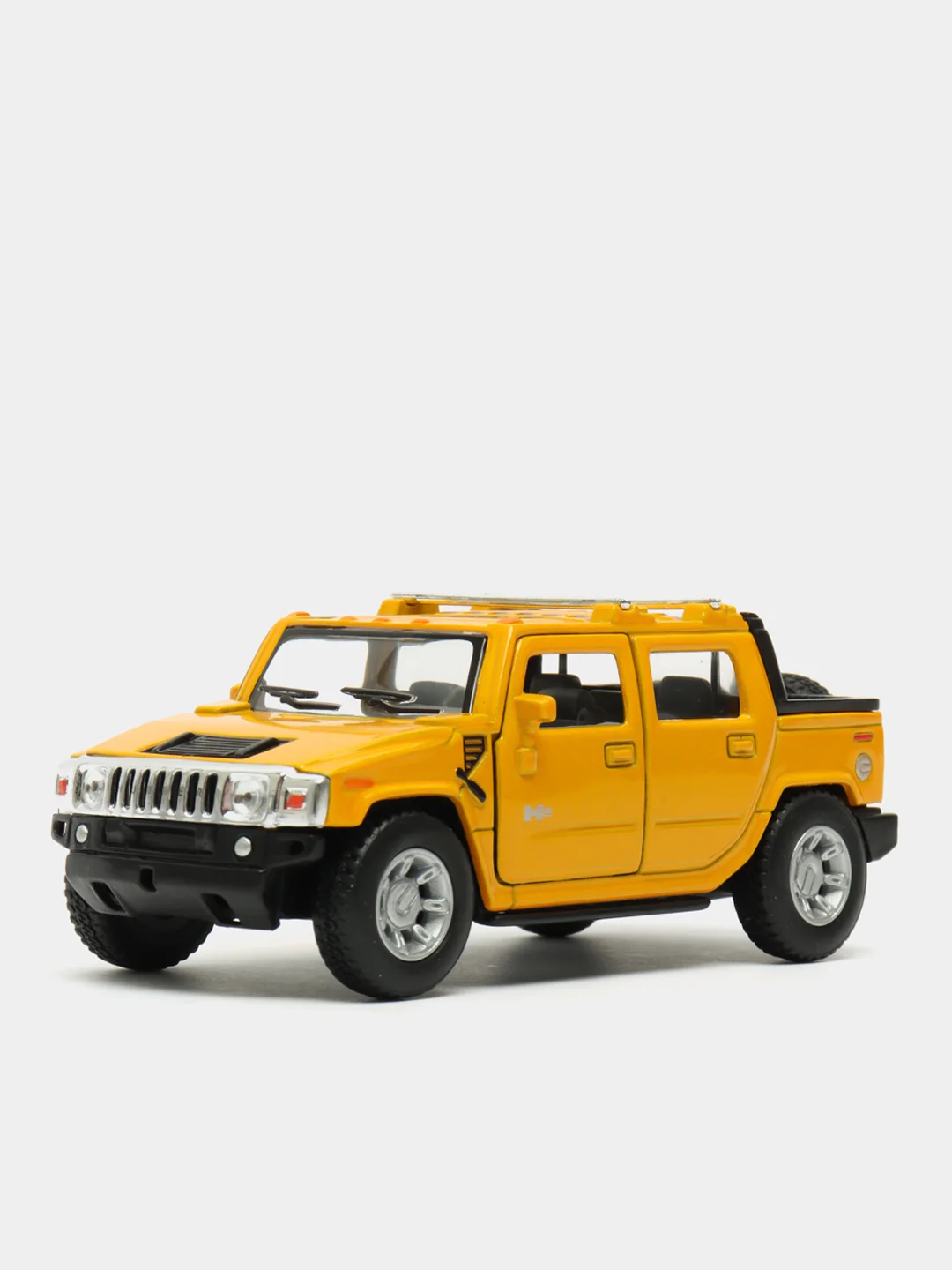 Желтый металлическая машинка 1:40 Hummer H2 SUT 2005 KT5097D