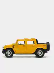 Желтый металлическая машинка 1:40 Hummer H2 SUT 2005 KT5097D