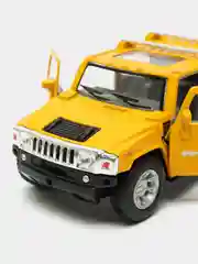Желтый металлическая машинка 1:40 Hummer H2 SUT 2005 KT5097D