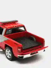 Красный металлическая машинка 2014 Chevrolet Silverado 1:46 Kinsmart KT5381DPR