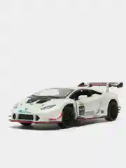 Белый lamborghini Huracan LP620-2 Super Trofeo KINSMART KT5389D