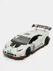 Белый lamborghini Huracan LP620-2 Super Trofeo KINSMART KT5389D