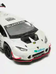 Белый lamborghini Huracan LP620-2 Super Trofeo KINSMART KT5389D