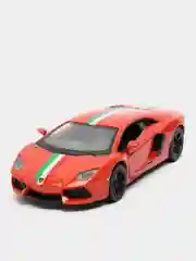 Оранжевый металлическая машинка 1:36 Lamborghini Aventador LP 700-4 KT5355DF