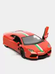 Оранжевый металлическая машинка 1:36 Lamborghini Aventador LP 700-4 KT5355DF
