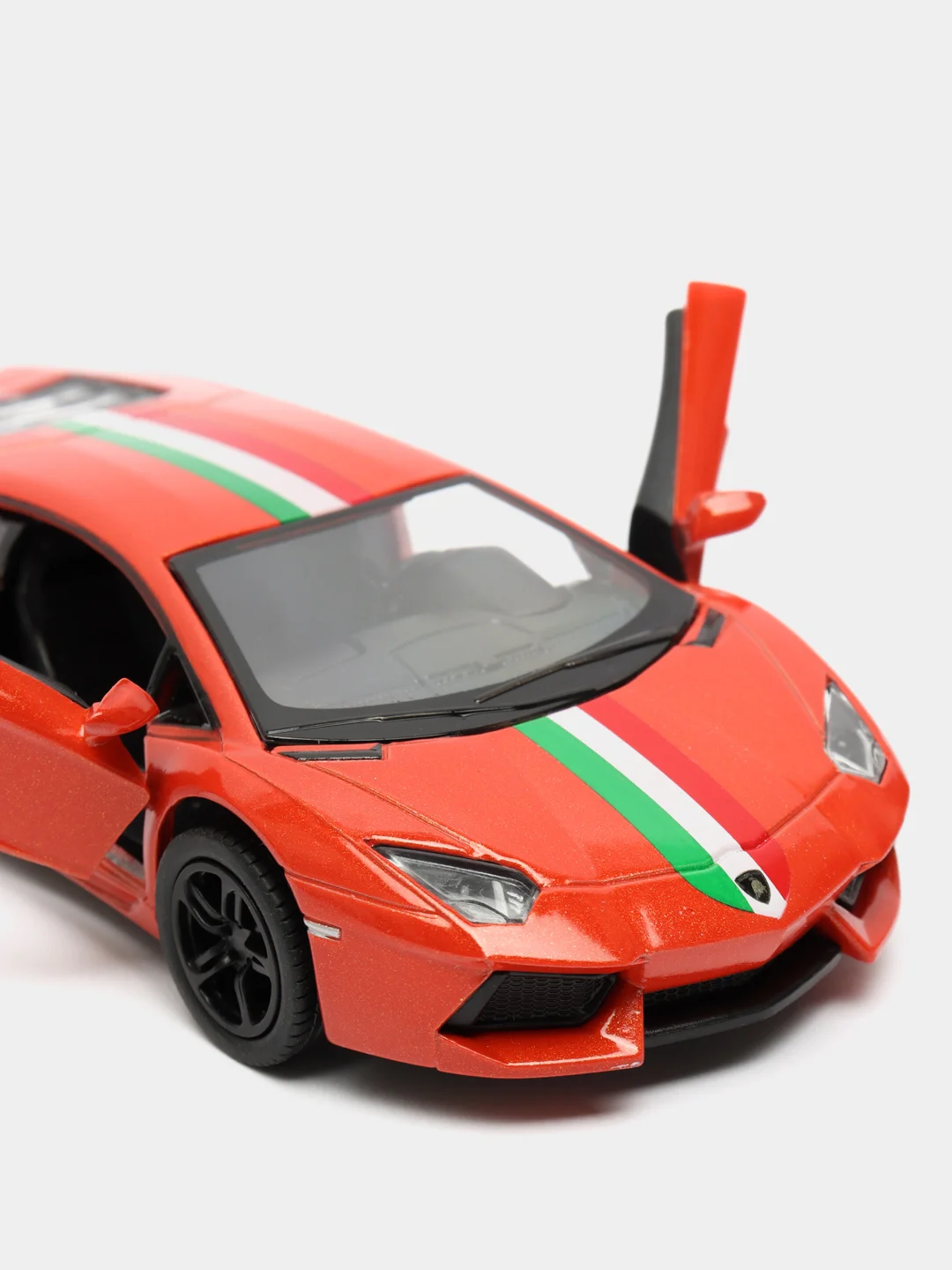 Оранжевый металлическая машинка 1:36 Lamborghini Aventador LP 700-4 KT5355DF