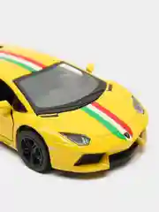 Желтый металлическая машинка 1:36 Lamborghini Aventador LP 700-4 KT5355DF