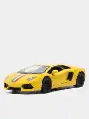 Желтый металлическая машинка 1:36 Lamborghini Aventador LP 700-4 KT5355DF