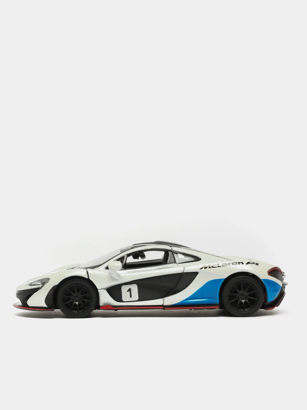 Белый металлическая машинка McLaren P1 KT5393DF