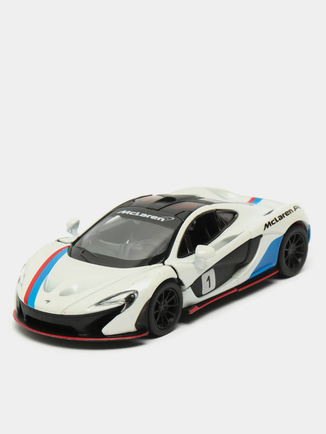 Белый металлическая машинка McLaren P1 KT5393DF