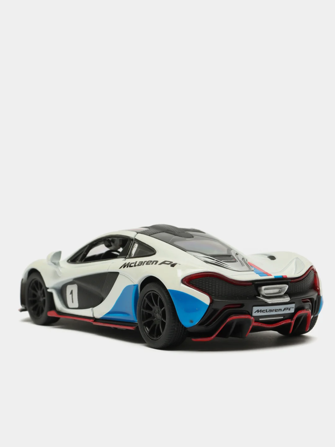 Белый металлическая машинка McLaren P1 KT5393DF