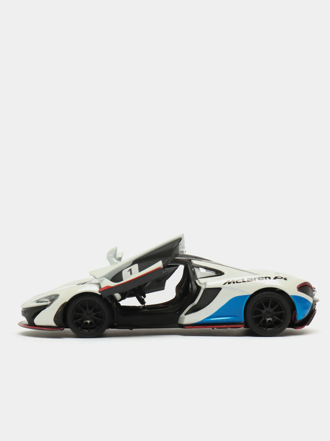 Белый металлическая машинка McLaren P1 KT5393DF