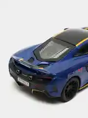 Синий mclaren 675LT with printing KINSMART KT5392DF