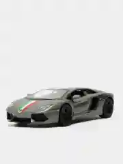 Серый металлическая машинка 1:36 Lamborghini Aventador LP 700-4 KT5355DF
