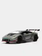 Серый lamborghini Huracan LP620-2 Super Trofeo KINSMART KT5389D