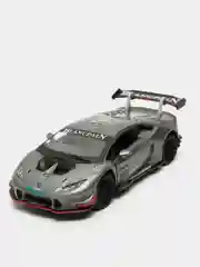 Серый lamborghini Huracan LP620-2 Super Trofeo KINSMART KT5389D