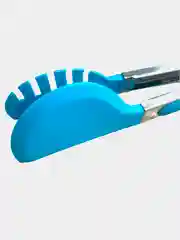 Зеленый щипцы кухонные, пластик и металл