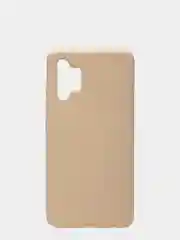 Чехол для Samsung A32 (4G) силиконовый матовый с бархатной подкладкой внутри
