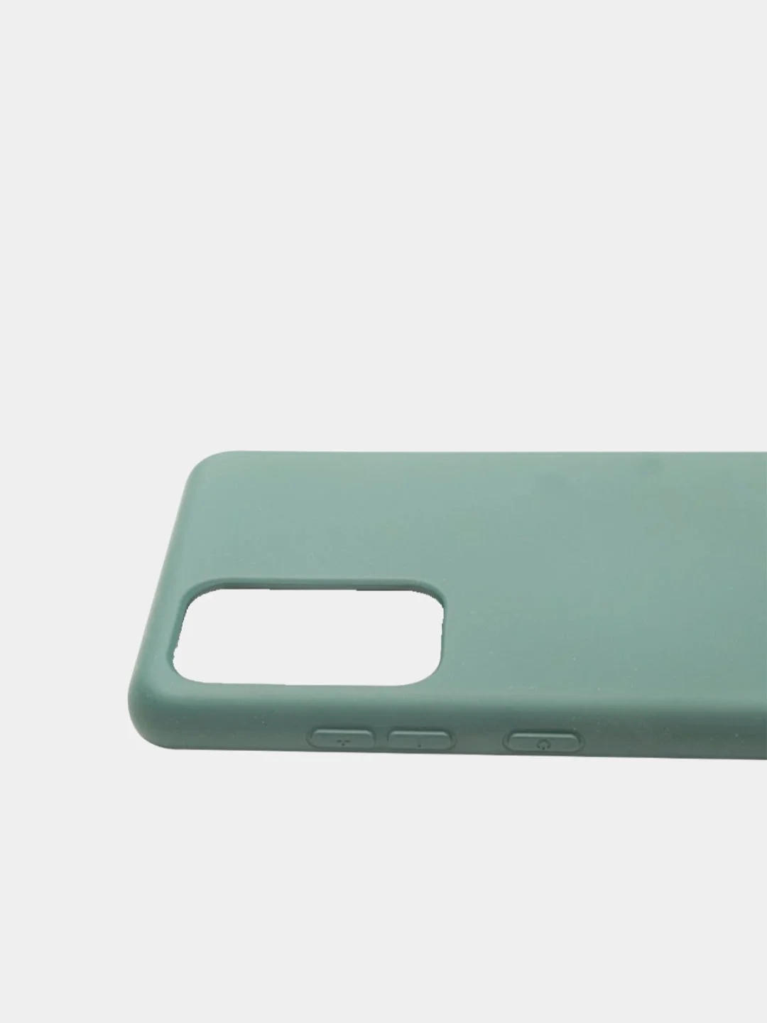 Хаки чехол силиконовый для Samsung A72 2021/A725F/A726F, матовый