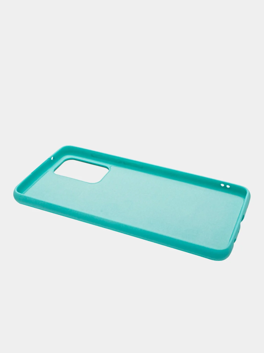 Бирюзовый чехол силиконовый для Samsung A72 2021/A725F/A726F, матовый